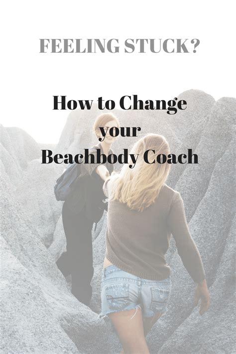 change beachbody coach